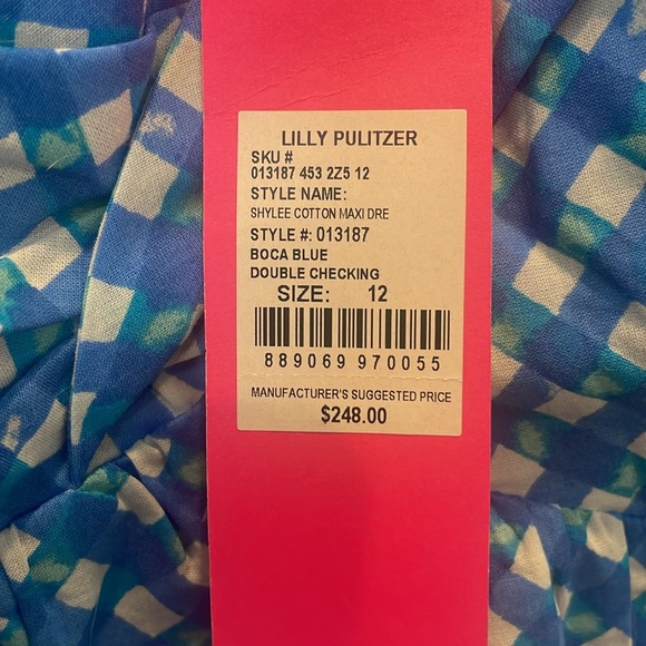 NWT Lilly Pulitzer Shylee cotton maxi dress - Picture 6 of 6